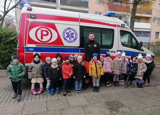 SPOTKANIE Z RATOWNIKIEM MEDYCZNYM grafika