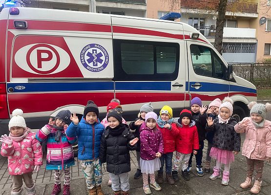 SPOTKANIE Z RATOWNIKIEM MEDYCZNYM grafika