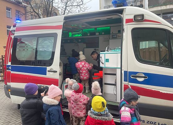 SPOTKANIE Z RATOWNIKIEM MEDYCZNYM grafika