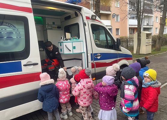 SPOTKANIE Z RATOWNIKIEM MEDYCZNYM grafika