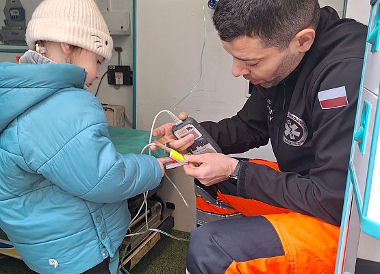 SPOTKANIE Z RATOWNIKIEM MEDYCZNYM grafika