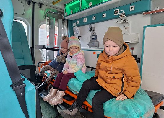 SPOTKANIE Z RATOWNIKIEM MEDYCZNYM grafika