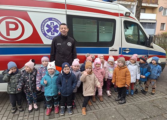 SPOTKANIE Z RATOWNIKIEM MEDYCZNYM grafika