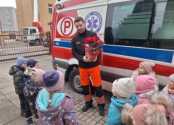 SPOTKANIE Z RATOWNIKIEM MEDYCZNYM grafika