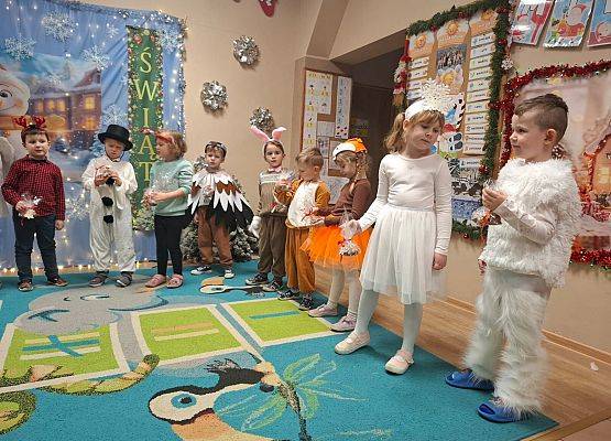 ZIMOWE  SPOTKANIE  Z  RODZICAMI  U  SŁONECZEK grafika