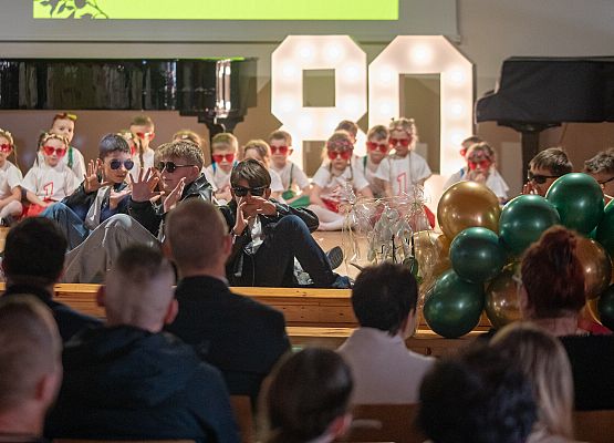 80 URODZINY PRZEDSZKOLA grafika
