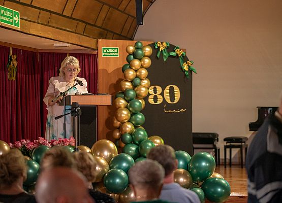 80 URODZINY PRZEDSZKOLA grafika