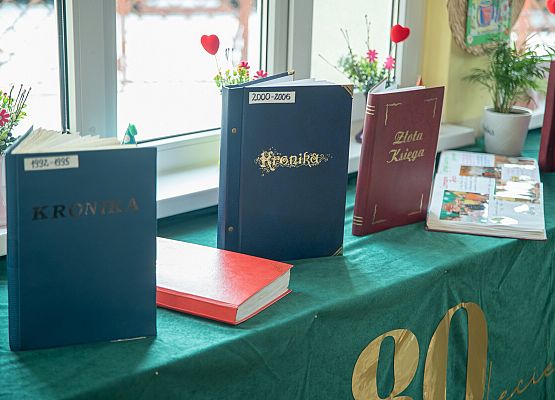 80 URODZINY PRZEDSZKOLA grafika
