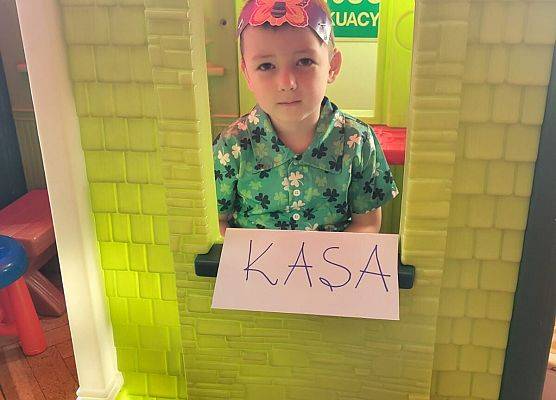 PRZEDSZKOLAKI WITAJĄ WIOSNĘ grafika