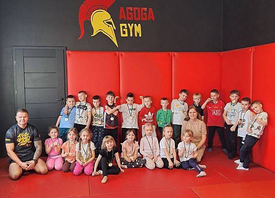 MOTYLKI NA SIŁOWNI AGOGA GYM LĘBORK grafika