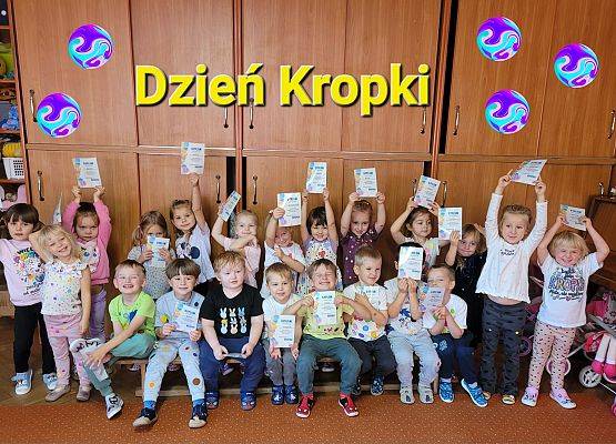 DZIEŃ KROPKI W PRZEDSZKOLU grafika