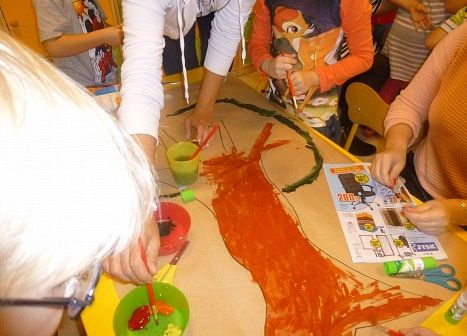 WARSZTATY  PLASTYCZNE  W  GRUPIE  SŁONECZEK grafika