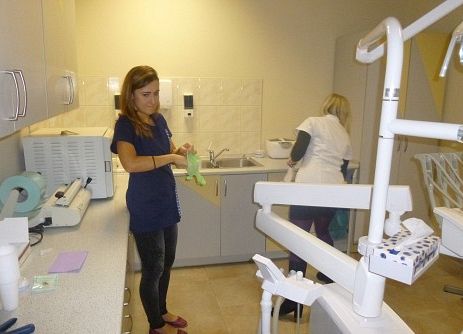 MISIAKI U STOMATOLOGA grafika