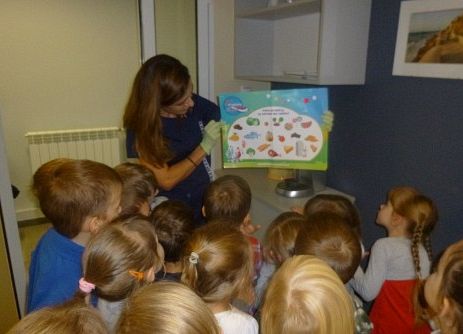 MISIAKI U STOMATOLOGA grafika