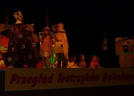 PRZEGLĄD TEATRZYKÓW DZIECIĘCYCH grafika