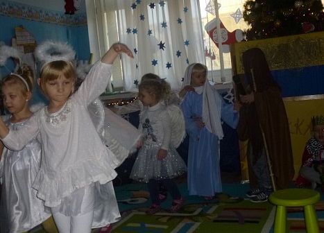 WESOŁE  JASEŁKA  U  ŻABEK  grafika