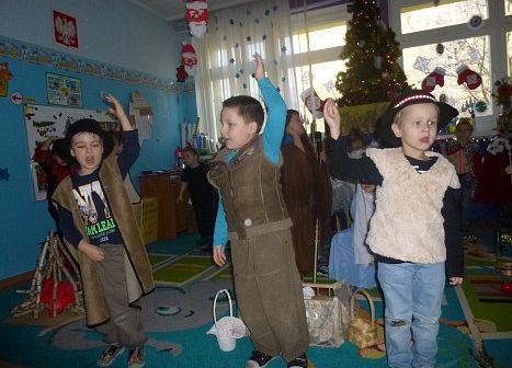 WESOŁE  JASEŁKA  U  ŻABEK  grafika