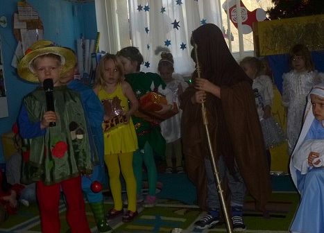 WESOŁE  JASEŁKA  U  ŻABEK  grafika