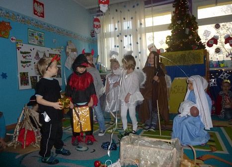 WESOŁE  JASEŁKA  U  ŻABEK  grafika