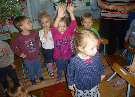 WESOŁE  JASEŁKA  U  ŻABEK  grafika