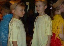 MOTYLKI NA BALU U PANI JESIENI grafika