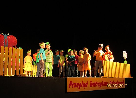 PSZCZÓŁKI NA PRZEGLĄDZIE TEATRZYKÓW grafika